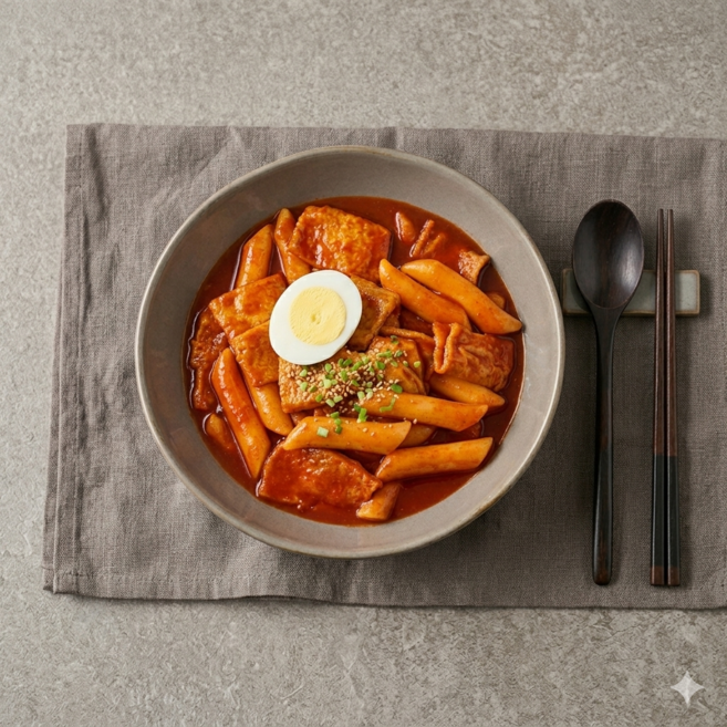 [전주한옥] 부산어묵과 어우러진 해물감칠맛 옛날 밀떡볶이 1봉(500g), 1개, 500g