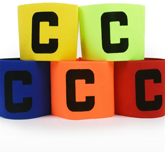 배들 축구 농구 주장용 팔밴드 선도완장 안전완장, 그린