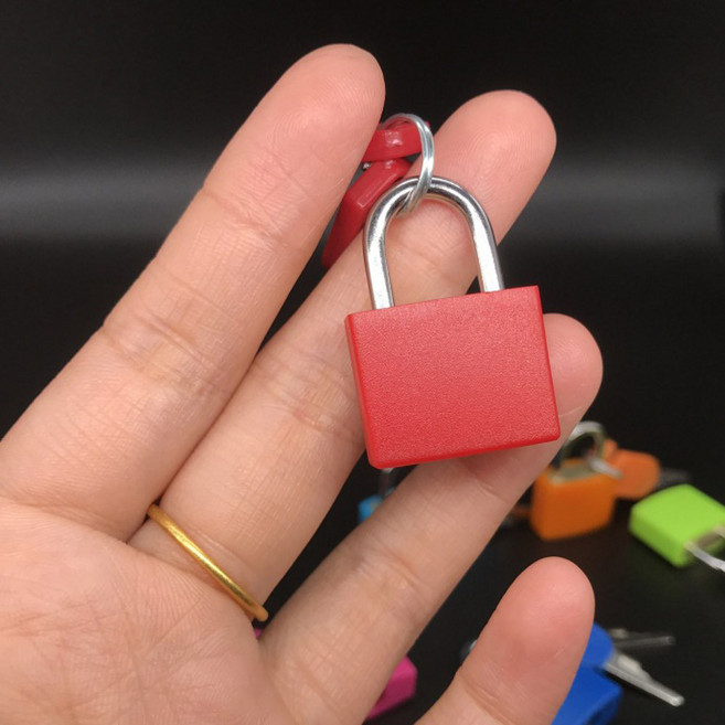 미즈코스 1+1 미니 자물쇠 캐리어 자물통 여행가방 잠금 일기장 작은 캐비넷 사물함 열쇠