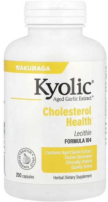 Kyolic Aged Garlic Extract Formula 104 카오릭 숙성 마늘 추출물 포뮬라 104 200캡슐, 기본, 1개, 200정 - 쿠팡