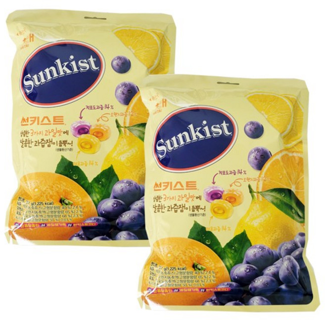 썬키스트 캔디, 317g, 2개