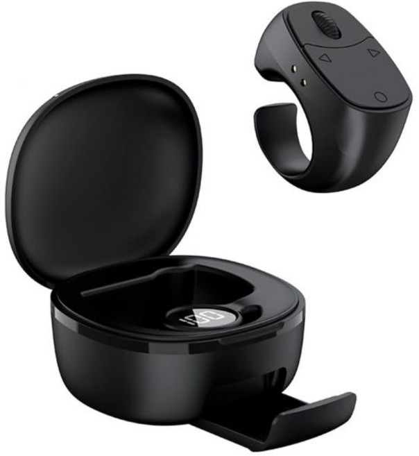 14189683 리모컨 카메라 액세서리 무선 링 마우스 Bluetooth 5.3 반지형 블루투스 컨트롤러 10m 원격 조작 스마트폰 스탠드 기능 TikTok용 페이지 전송 셔터