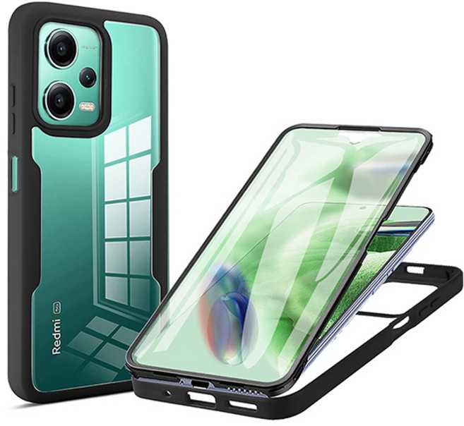 샤오미홍미노트12 포코X5 프로 프로플러스 4G 5G 캔디 컬러 풀커버 렌즈보호 투명 핸드폰 케이스