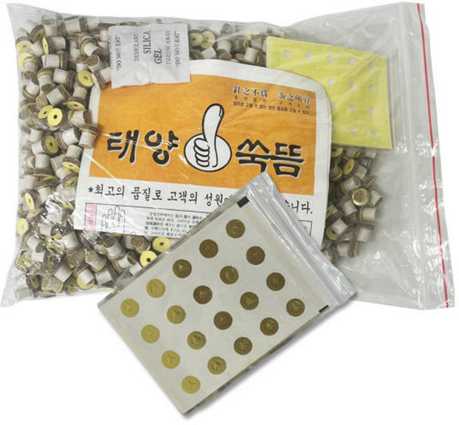 태양 알뜸 쑥뜸 덕용 900개입+구점지100매 포함, 단품, 1개