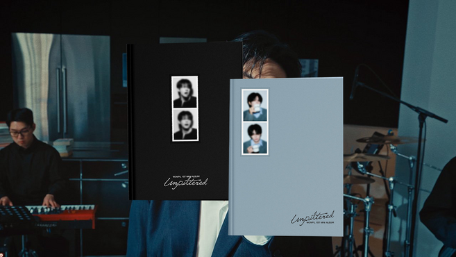 (초판2종세트)원필 솔로 앨범 DAY6 Unpiltered 포토북반 초도한정반 접지포스터 포함, 2CD