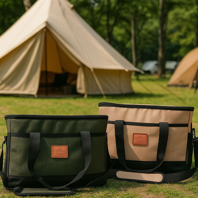 TAD 보냉가방 쿨러백, 카키, 33L