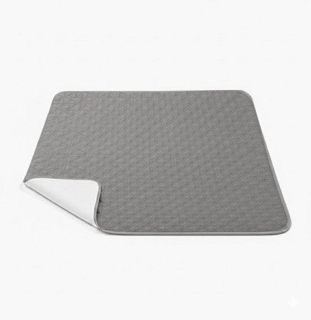 4중완벽흡수 볼라비 환자용 방수패드 노인 요양원 어르신 성인 환자 방수시트 방수매트 침대 방수 방수요 병원용 위생 시트, 웜그레이