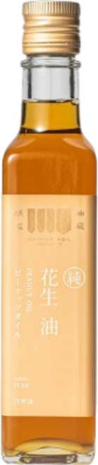 SHUNOHE VOIL 純花生油 冷壓榨取 無添加, 1個, 250ml