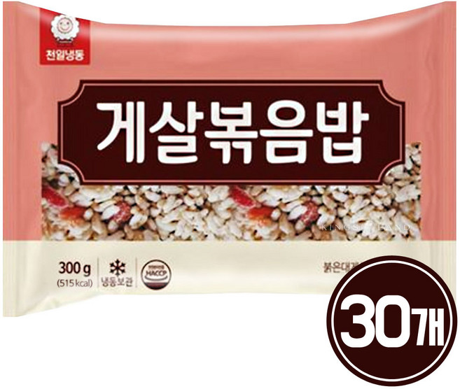 천일식품 게살 볶음밥, 30개, 300g