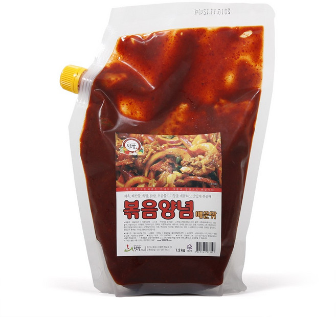 텃밭 볶음양념매운소스 1.2kg, 1개
