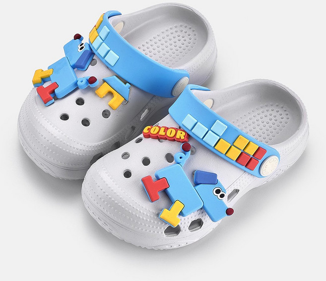 달콩슈 아동용 EVA 샌들 슬리퍼 블록형 강아지 남아 여아 DKE135