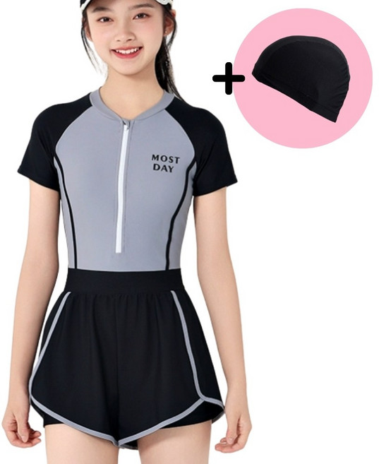 여아 래쉬가드 수영복 초등 주니어 생존수영