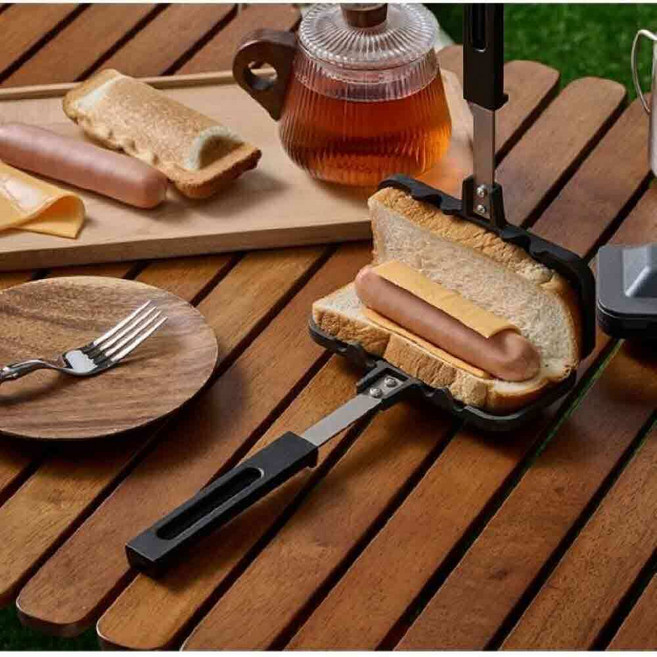 G96045 국산 프라이어 샌드위치 쿠커 1구 모든열원 통주물, 1개