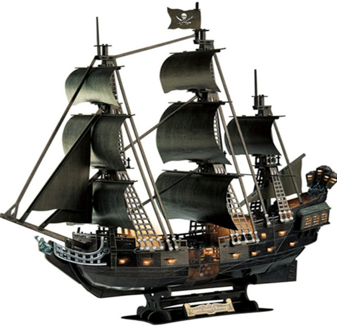 3D입체퍼즐 해적선 앤여왕의복수