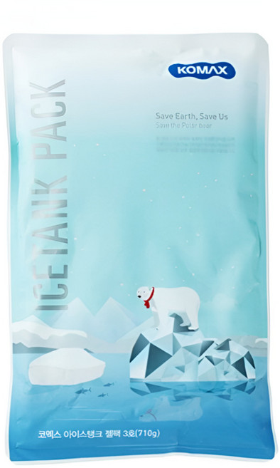 코멕스 아이스 젤팩 3호ㅣ아이스팩ㅣ 얼음ㅣ보냉, 1개, 1개입