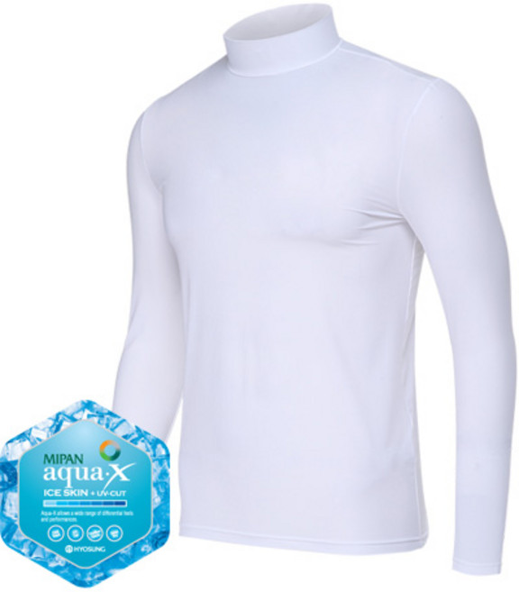 마스터베어 어반 쿨 N1 아쿠아 UV차단 남성 골프 이너웨어 MB8171