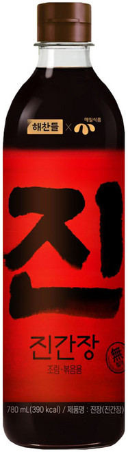 CJ 해찬들 진장(진간장) 780ml 1개
