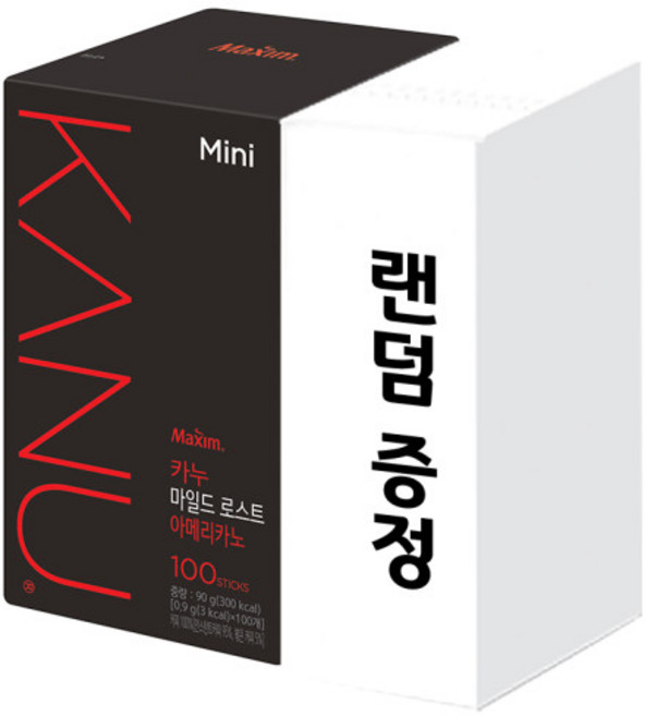 동서식품 카누 미니 마일드 로스트 외, 마일드로스트100T, 1개, 1개입