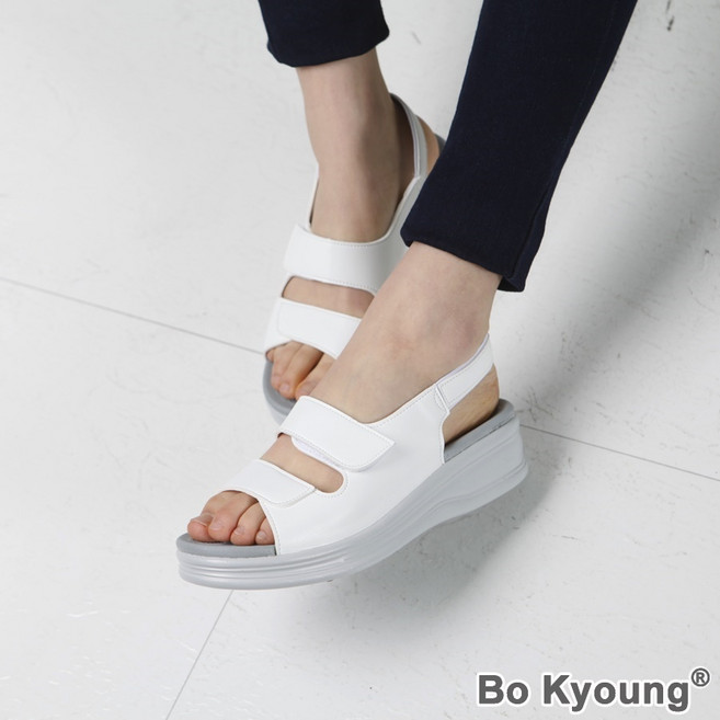보경 여성샌들 간호화 간호샌들 이중쿠션