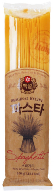 이탈리따스파게티면.500g/백설-6개, 단품, 6개