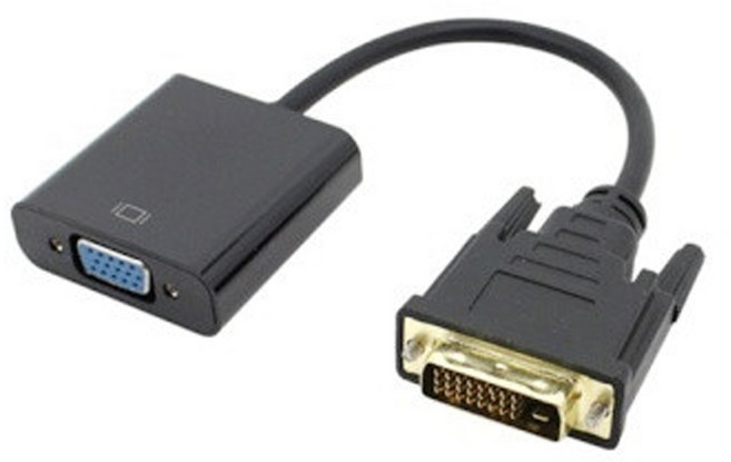 JUSTLINK DMRFC / DVI-D(M) to VGA(F) 컨버터 케이블 타입 젠더 오디오 미지원