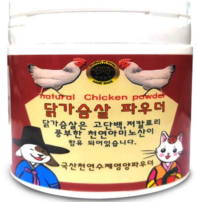 1+1 닭가슴살 파우더 100g+100g, 2개, 소화기능/췌장개선, 100회분