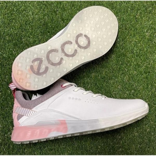 ECC 에코 골프화 여성용 바이옴 스파이크리스 고어텍스 핑크 방수 102903 TA2460992