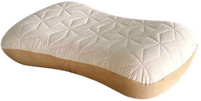 비비가월드 에어베개 휴대용 백패킹 캠핑 경량 공기주입 베개, 베이지, 1개, 베이지