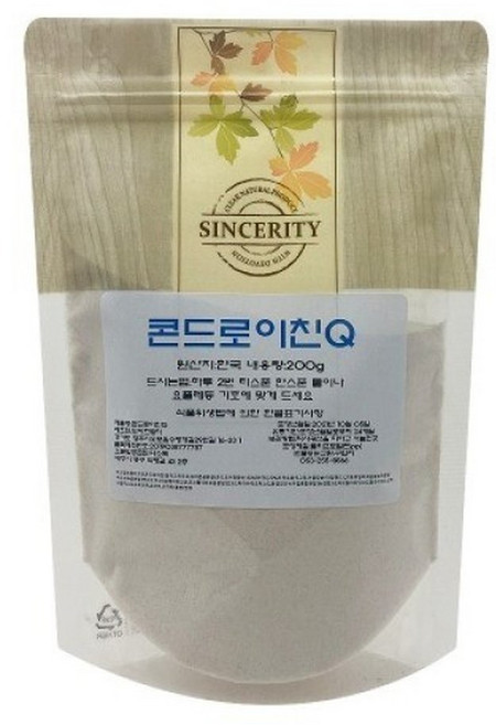 천일한약방 (국내산) 콘드로이친Q 상어연골분말, 200g, 1개
