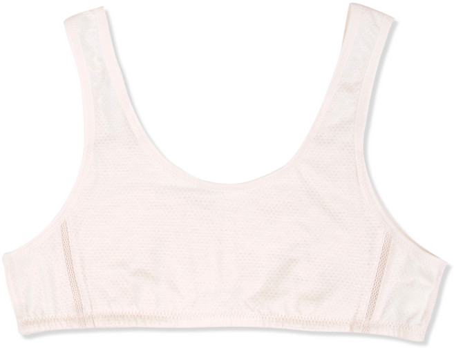 [오가닉맘] 친환경소재 주니어 초등 아동 1단계 주니어스킨메쉬브라탑(THYBTB04)