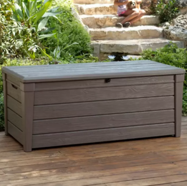 [코스트코] 케터 브라이트우드 다용도 보관함 454L /야외의자/스툴/ 케터 브라이트우드 다용도 보관함454L / 소형 창고