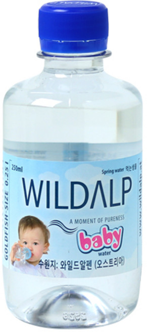 와일드알프 베이비워터, 250ml, 12개