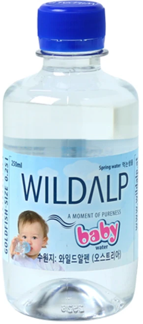 와일드알프 베이비워터, 250ml, 12개 - 쿠팡