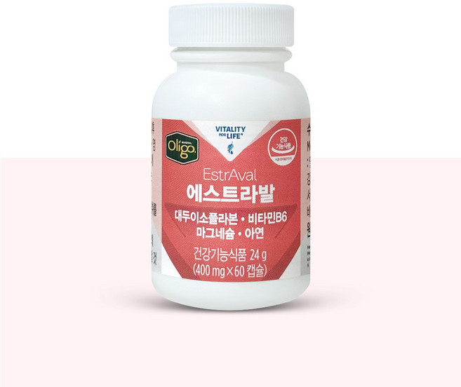 멜라루카 에스트라발 대두이소플라본 비타민 무기질, 24g, 1개