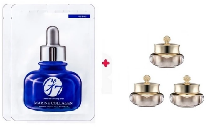 GE7 마스크2매/천기단 화현 아이크림5mlx3개, 5g, 3개 - 쿠팡