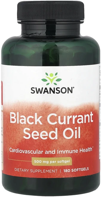 새해 첫좋은선물 Swanson 블랙커런트 씨오일 500mg 소프트젤 180정 제대로 할인합니다, Swanson블랙커런트씨오일500mg소프트젤180정, 1개 - 쿠팡