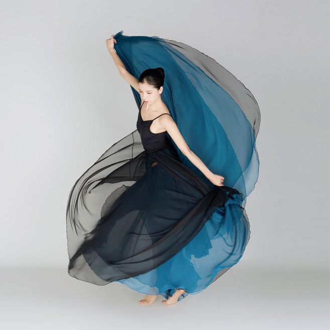 한국무용풀치마 한국무용의상 워십복 전통 댄스복 한국무용, J