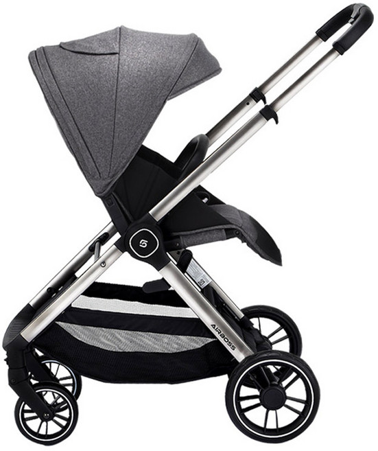 에어보스 루나 양대면타입 절충형 유모차, 루나/노멀그레이