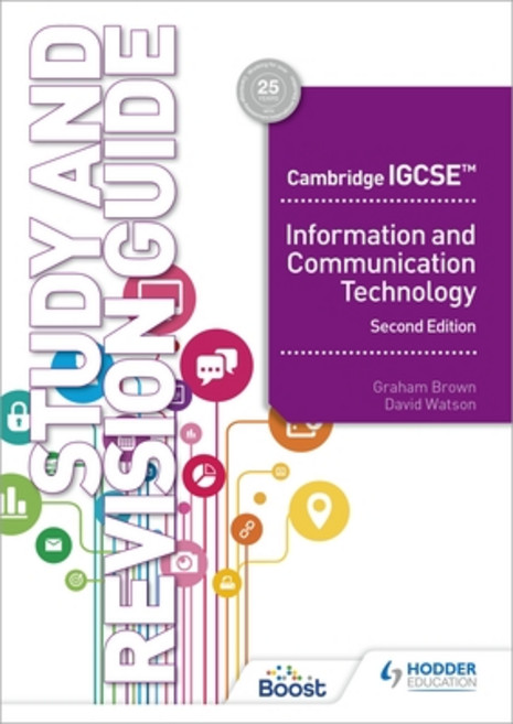 (영문도서) Cambridge Igcse Information and Communication Technology Study and Revision Guide Second Edition Paperback, Hodder Education, English, 9781398318526