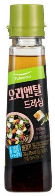 다이어트 건강 샐러드 소스 풀무원 오리엔탈 드레싱, 240g, 2개