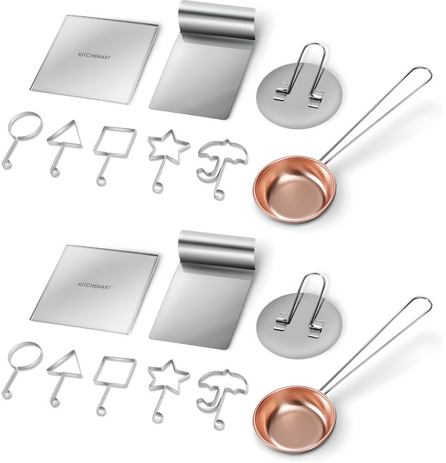 키친아트 달고나 만들기 9종 세트, 혼합색상, 2세트