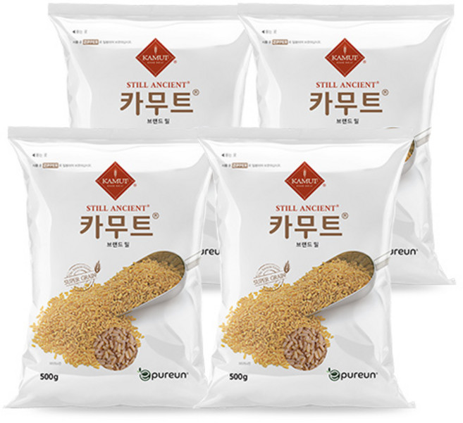 정품 카무트 카무트® 브랜드 호라산 밀 500g x 4봉, 4개