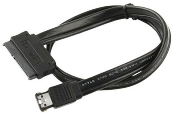 SATA 케이블 eSATA변환 케이블 데이터 전송 케이블, 1, 본상품선택