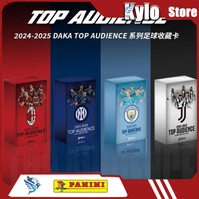 다카 20242025 트레이딩 카드 탑 아우디언스 맨체스터 커티 유벤투스 AC 밀란 인터 밀라노 풋볼 스타 박스, 01 CHINA, 04 Style 3