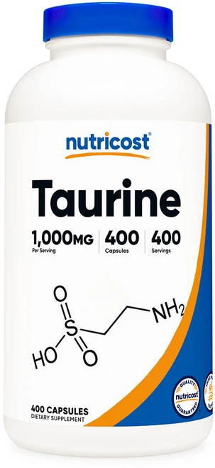 뉴트리코스트 타우린 1000mg 캡슐, 400정, 1개 - 쿠팡