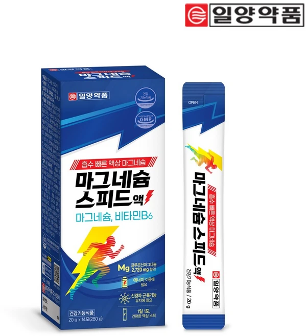 일양약품 마그네슘 스피드액 14p, 280g, 30개 - 쿠팡