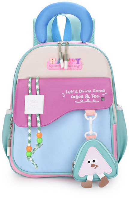 DFMEI 兒童揹包幼兒園書包男童女童輕便防潑水包包大容量戶外春遊雙肩包, 綠色:如圖, 1個