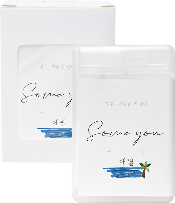 썸유 포켓 섬유 향수 애월, 20ml, 1개
