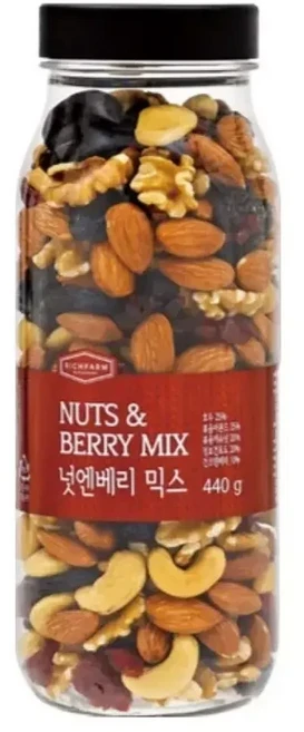 리치팜너트 넛엔베리 믹스넛 440g, 1개