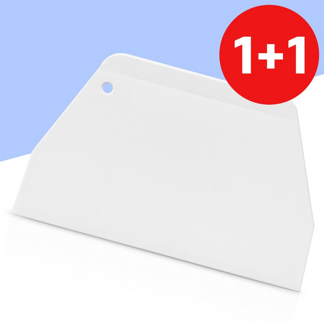 국산 1+1 스크래퍼1p (대 백색) 베이킹 반죽칼 반죽커터 파자 도우, 1개
